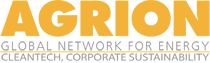 Agrion global network for energy cleantech, corporate sustainability logo